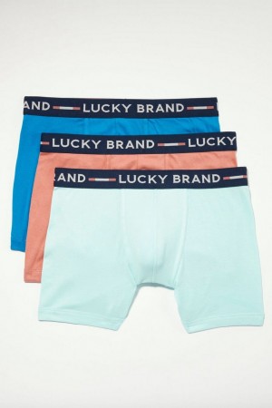 Lucky Brand 3 Pack Cotton Modal Men's Briefs Multicolor | South Africa-AZL652410