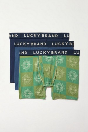 Lucky Brand 3 Pack Stretch Men's Briefs Multicolor | South Africa-SWX193042