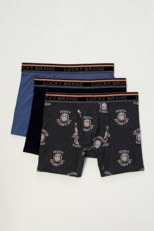 Lucky Brand 3 Pack Stretch Men's Briefs Multicolor | South Africa-ADF430716