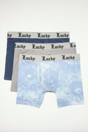 Lucky Brand 3 Pack Stretch Men's Briefs Multicolor | South Africa-WDU407936