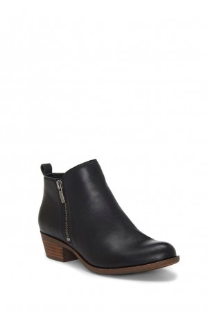 Lucky Brand Basel Women's Bootie Black | South Africa-TVH328017