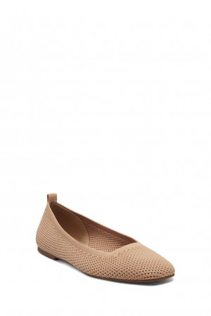 Lucky Brand Daneric Women's Flats Beige | South Africa-WDZ359724