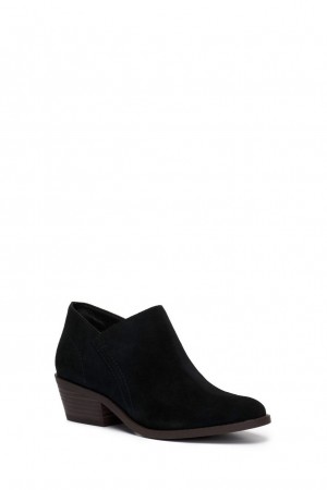 Lucky Brand Fanky Women's Bootie Black | South Africa-WRV036241