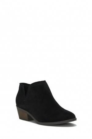 Lucky Brand Ferolia Women's Bootie Black | South Africa-HZE745301