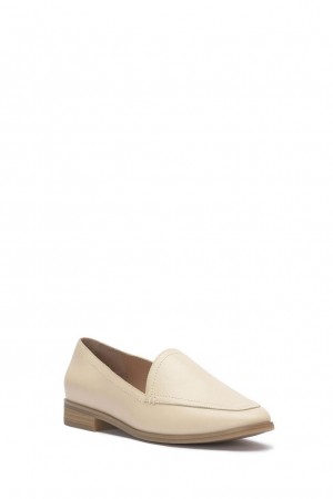 Lucky Brand Fiana Women's Loafers Beige | South Africa-MVA208179