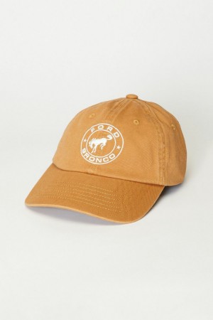 Lucky Brand Ford Bronco Baseball Men's Hat Yellow | South Africa-BCH297615