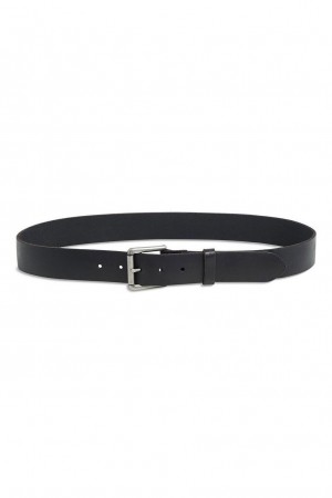 Lucky Brand Highland Leather Men's Belts Black | South Africa-SGD072318