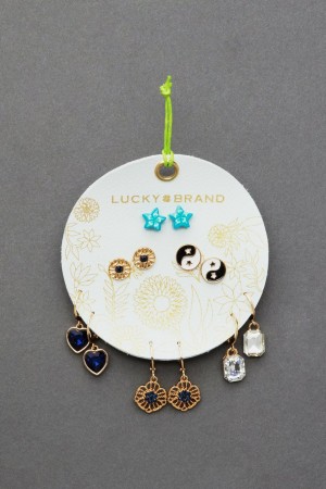 Lucky Brand Nostalgia Set Women's Earrings Multicolor | South Africa-NUV572694