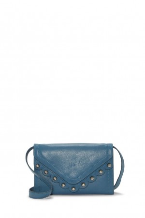 Lucky Brand Ruth Scalloped Women's Crossbody Bag Blue | South Africa-KAO412790