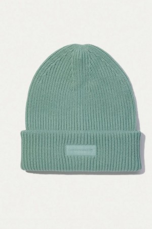 Lucky Brand Solid Knit Men's Beanie Blue | South Africa-TPE190523