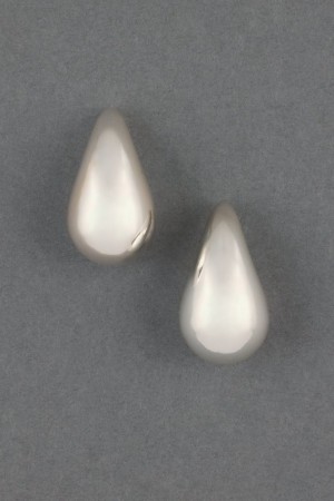 Lucky Brand Teardrop Women's Earrings Silver | South Africa-MEW068734