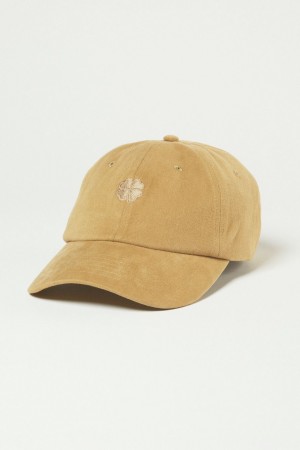 Lucky Brand Washed Canvas Baseball Men's Cap Dark Brown | South Africa-CZS942638