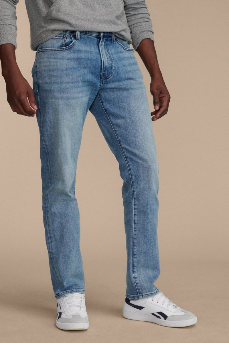 Lucky Brand 223 Straight Premium Coolmax Stretch Men's Jeans Blue | South Africa-TSD304986