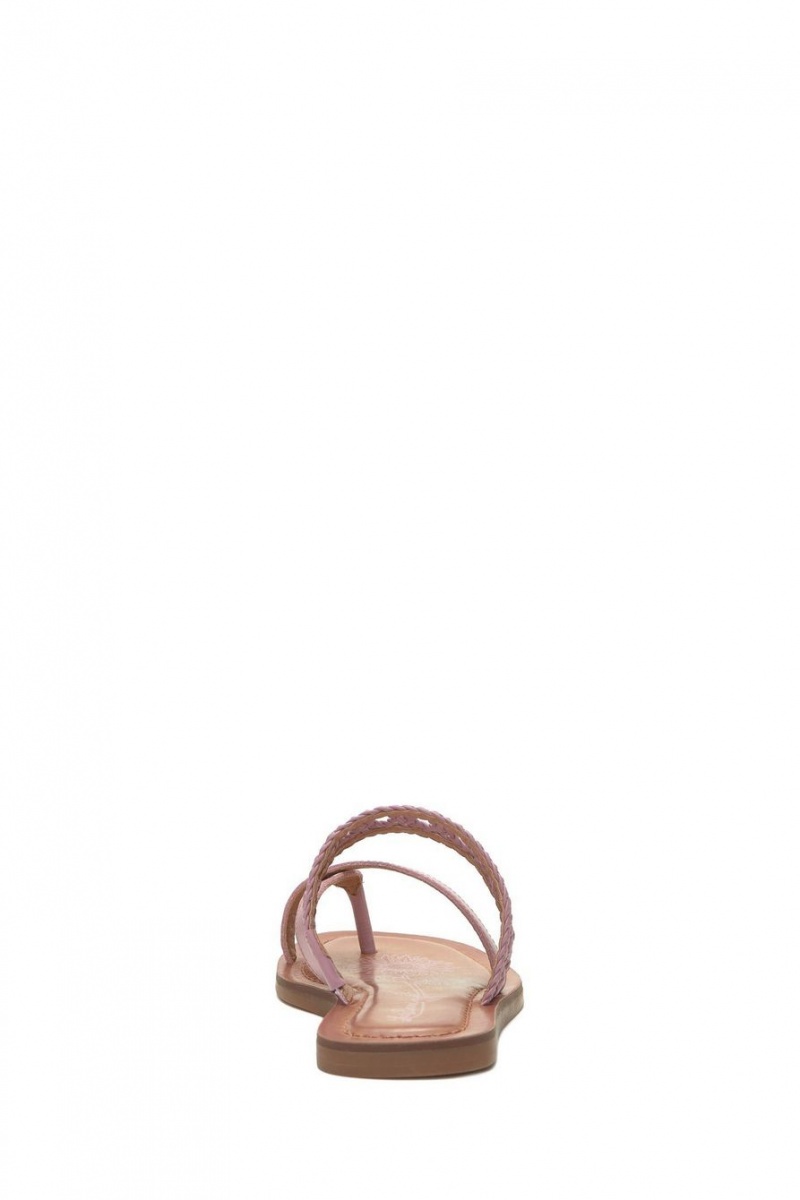 Lucky Brand Beckery Woven Women's Sandals Light Purple | South Africa-TPD809742