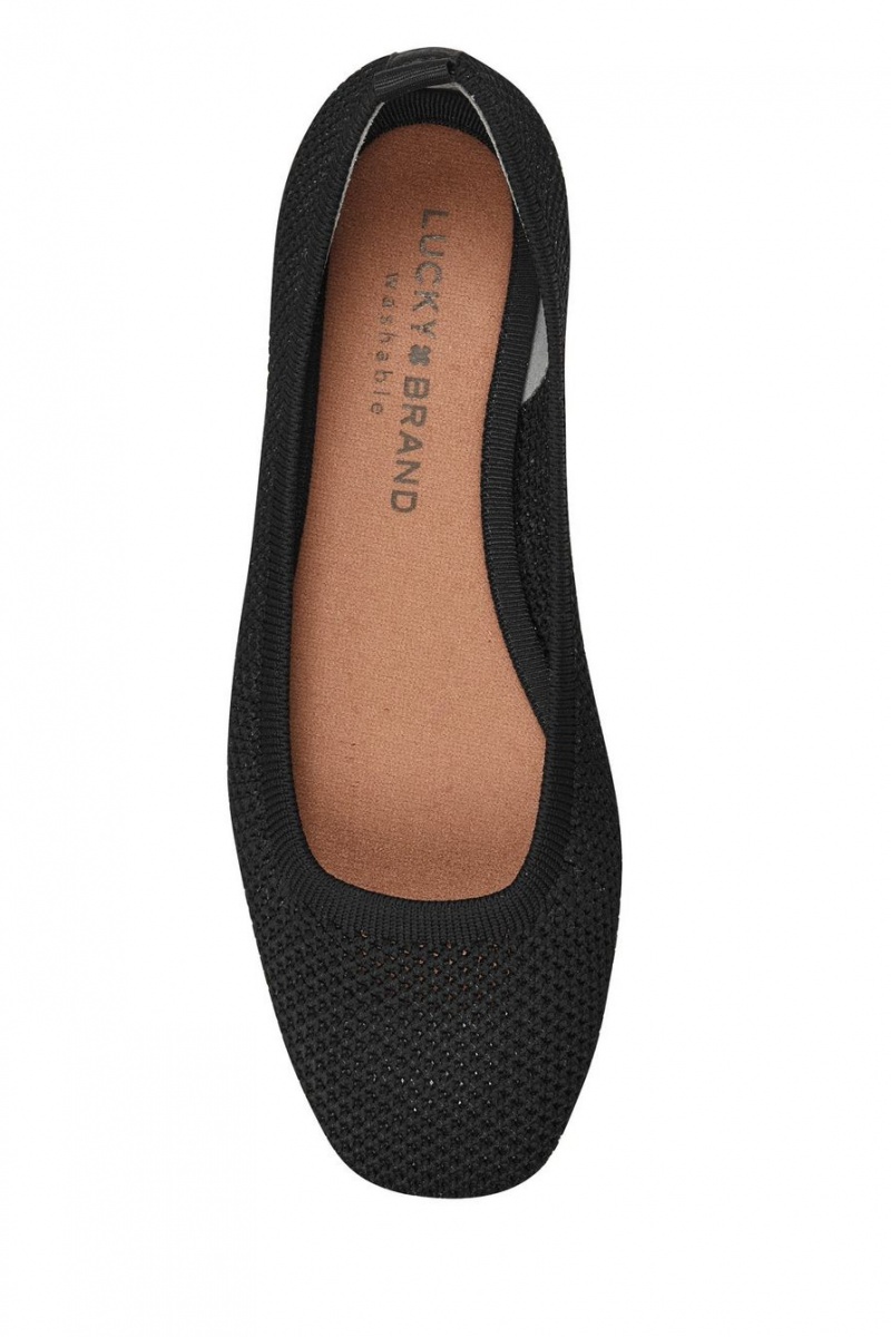 Lucky Brand Daneric Women's Flats Black | South Africa-SBP496871