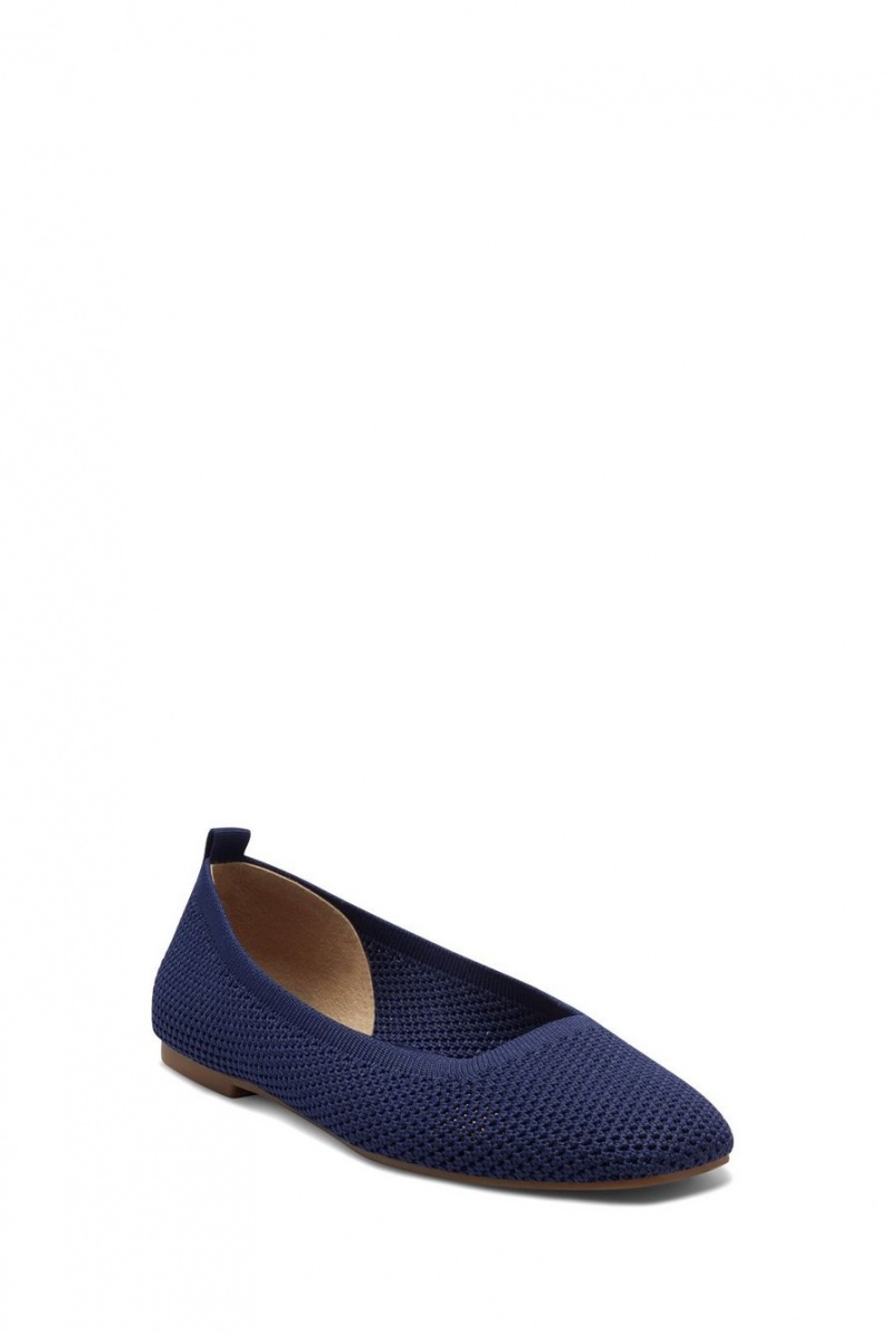 Lucky Brand Daneric Women\'s Flats Dark Blue | South Africa-JLW392178