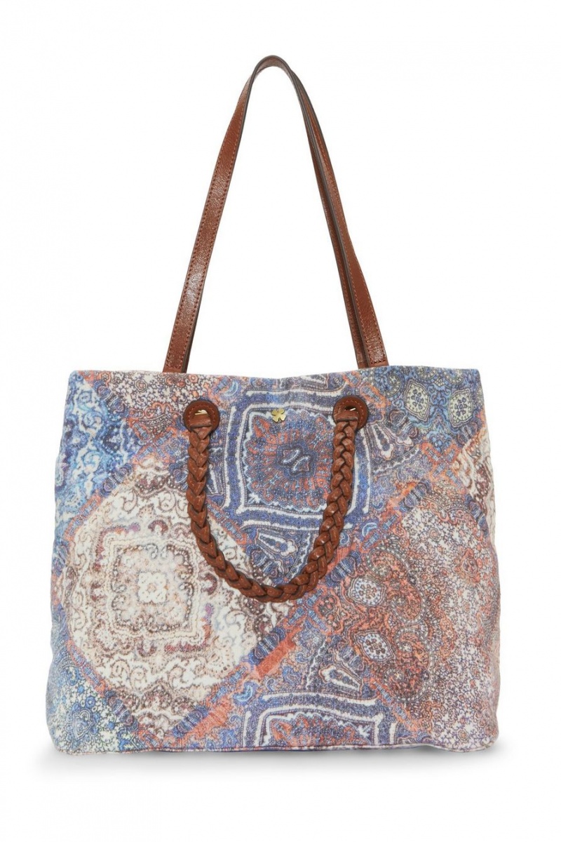 Lucky Brand Jema Patch Women\'s Tote Bags Multicolor | South Africa-VJP936127