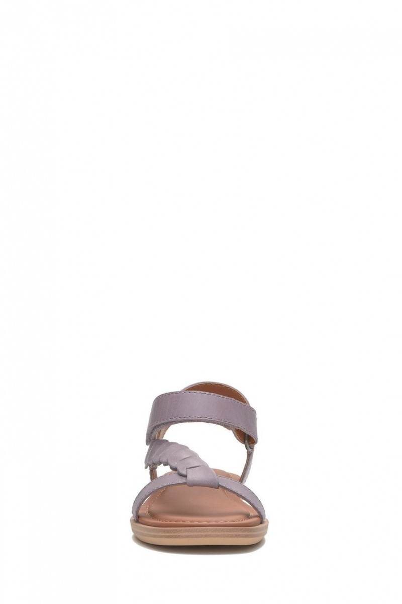 Lucky Brand Natany Braided Women's Sandals Purple | South Africa-LBE462978