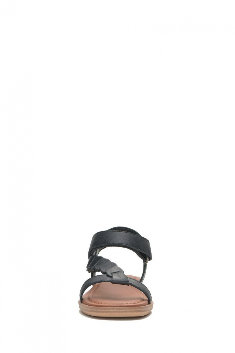 Lucky Brand Natany Braided Women's Sandals Black | South Africa-NEP214058