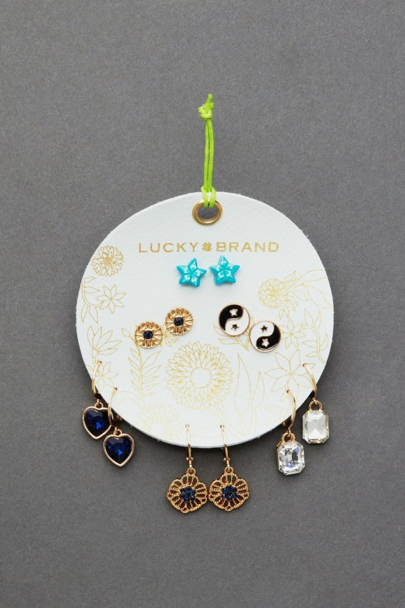 Lucky Brand Nostalgia Set Women\'s Earrings Multicolor | South Africa-NUV572694