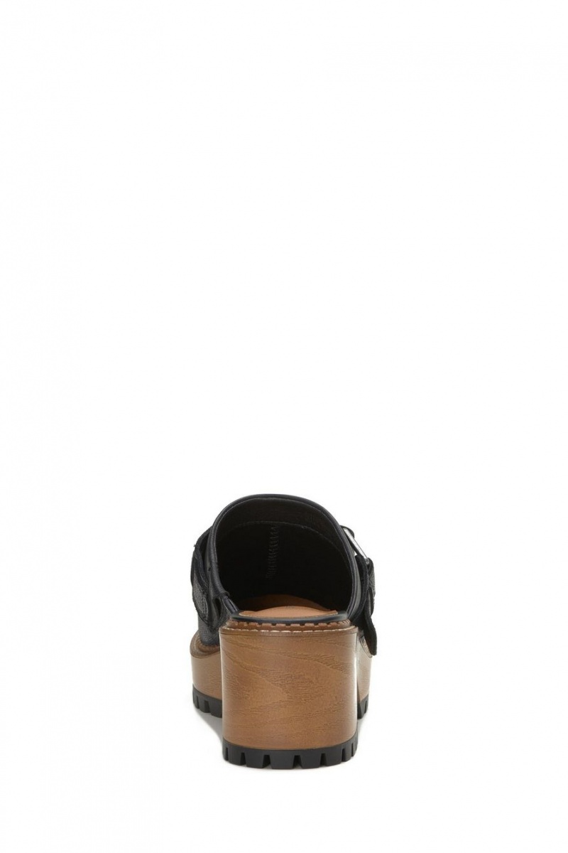 Lucky Brand Rishona Women's Clogs Black | South Africa-SIA179320