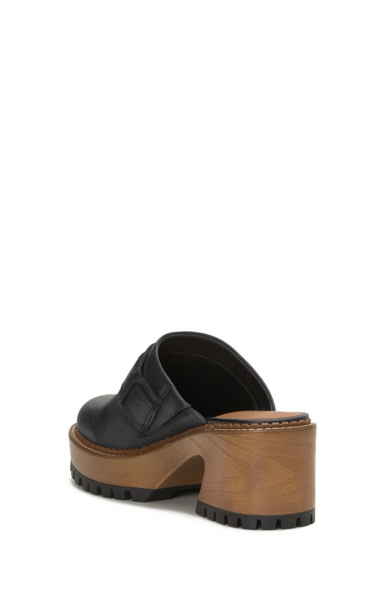 Lucky Brand Rishona Women's Clogs Black | South Africa-SIA179320