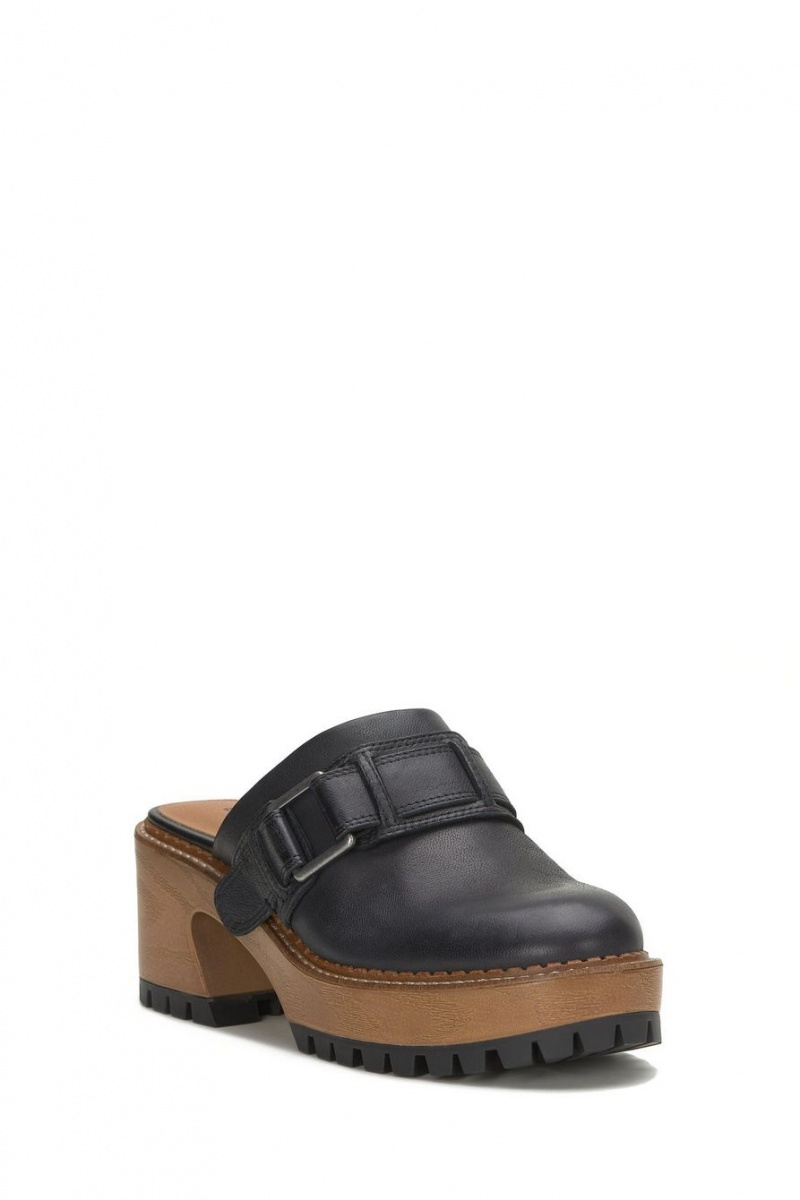 Lucky Brand Rishona Women\'s Clogs Black | South Africa-SIA179320