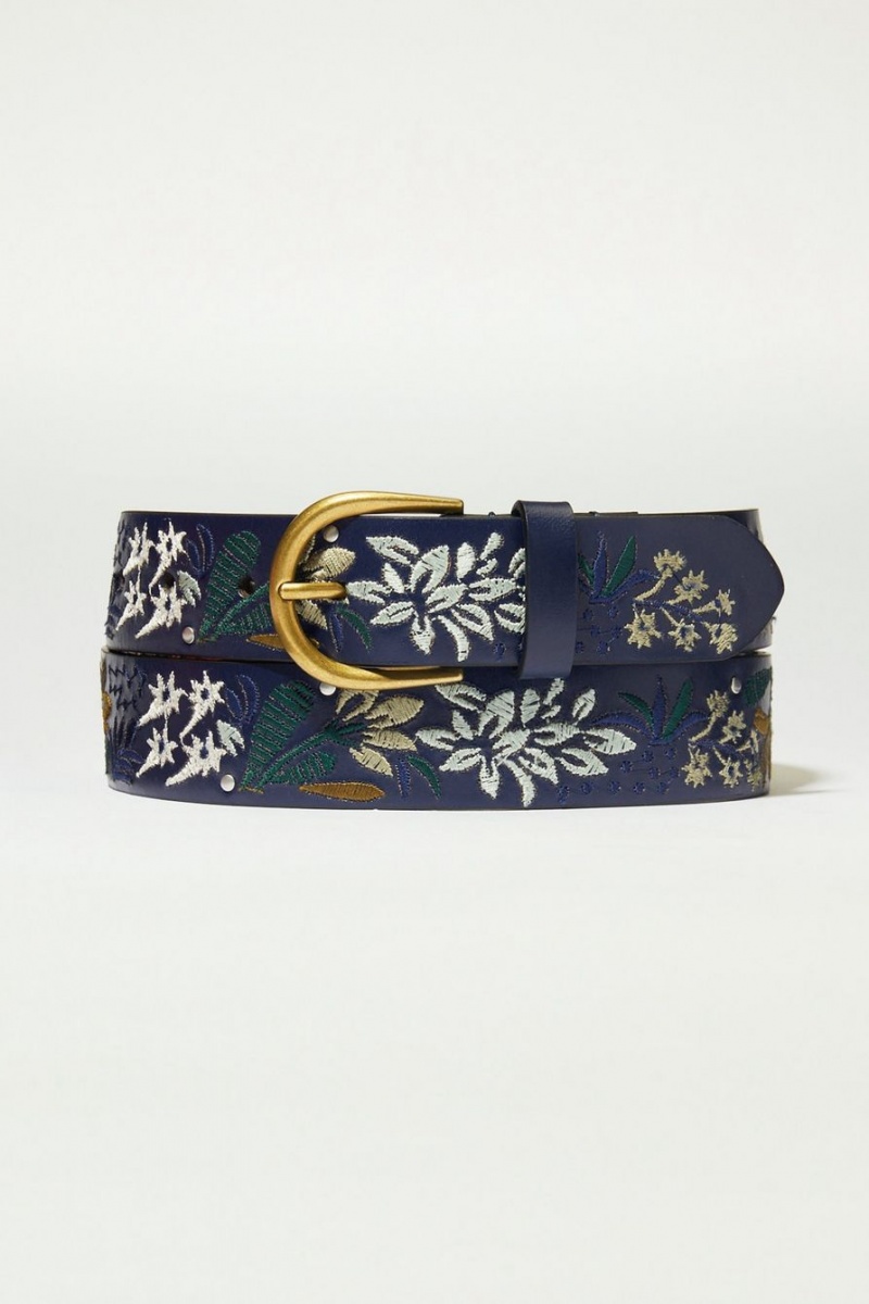 Lucky Brand Summer Breeze Embroidered Women\'s Belts Multicolor | South Africa-JDC632850