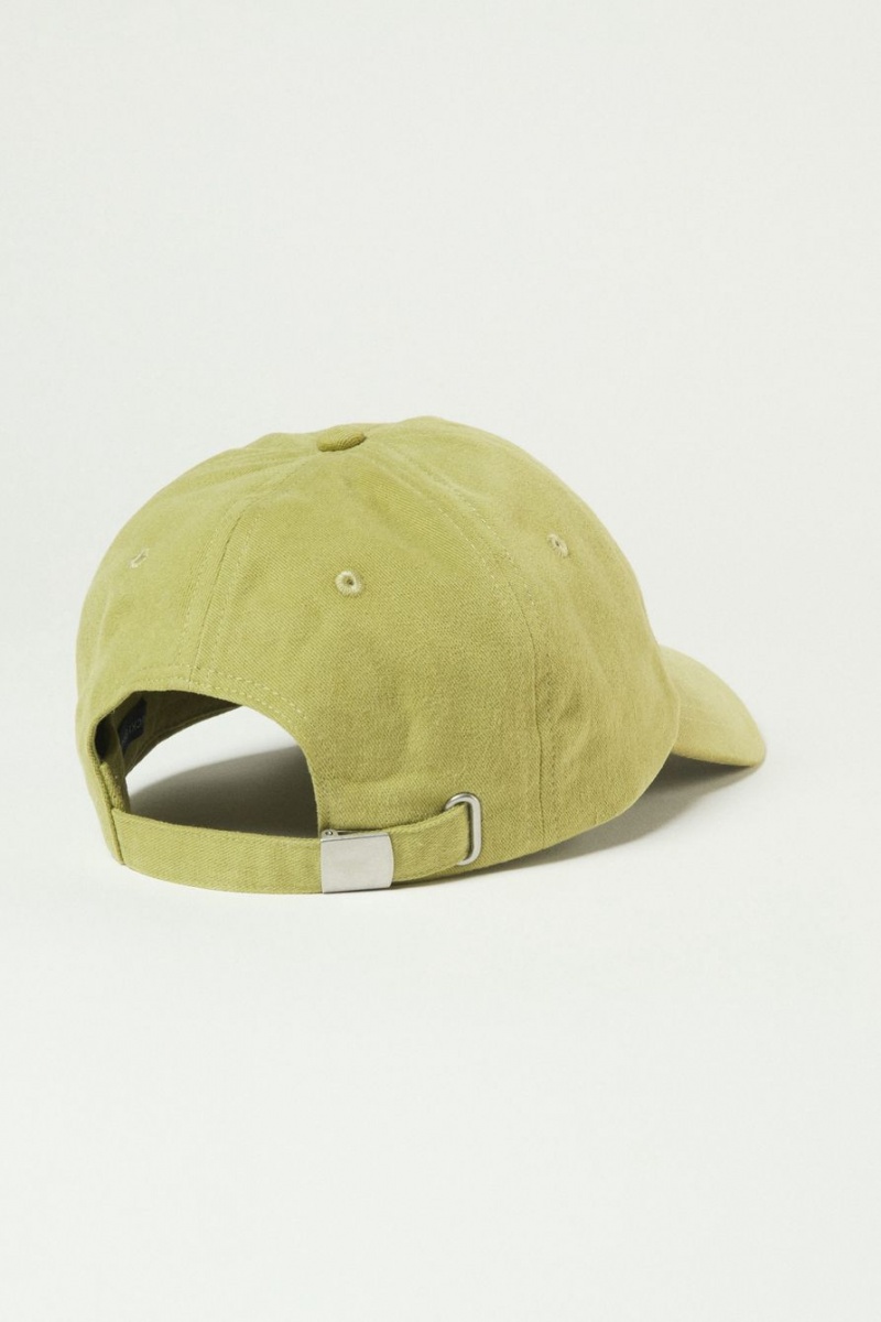 Lucky Brand Washed Canvas Baseball Men's Cap Light Green | South Africa-WND418705