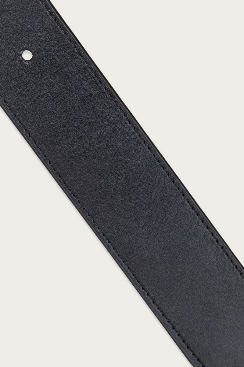 Lucky Brand Western Embossed Reversible Leather Men's Belts Grey | South Africa-ASQ194802